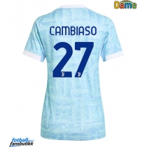 Juventus Andrea Cambiaso #27 Bortedrakt Dame 2025-26 Kortermet